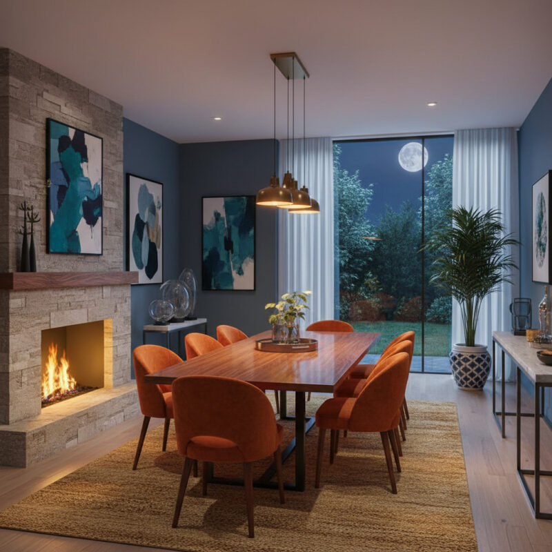 dining room color palette