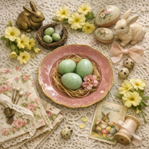 Vintage Easter Decor Ideas for a Charming and Cozy Spring Home
