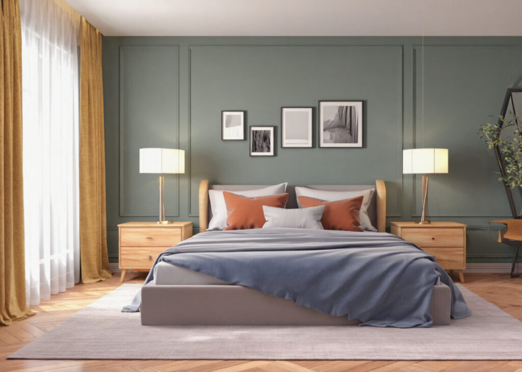 bedroom color palette