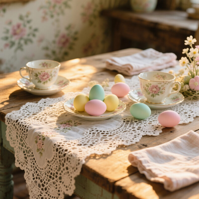 vintage Easter decorations