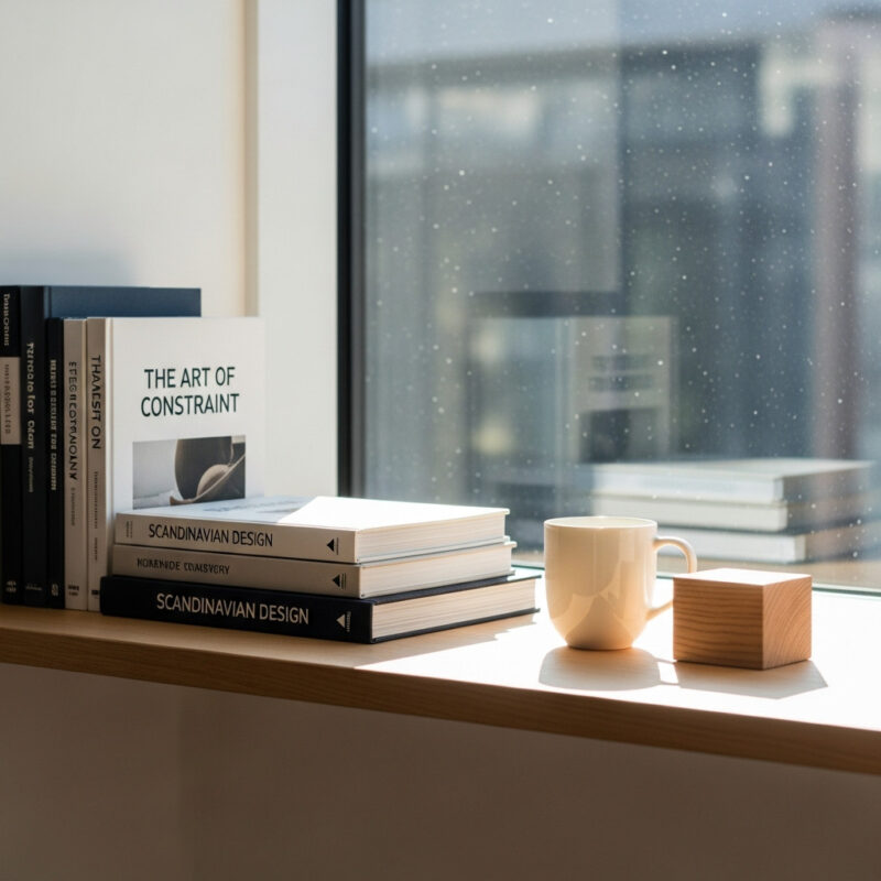 shelf styling